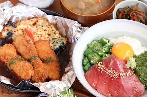 飽きない季節限定メニュー